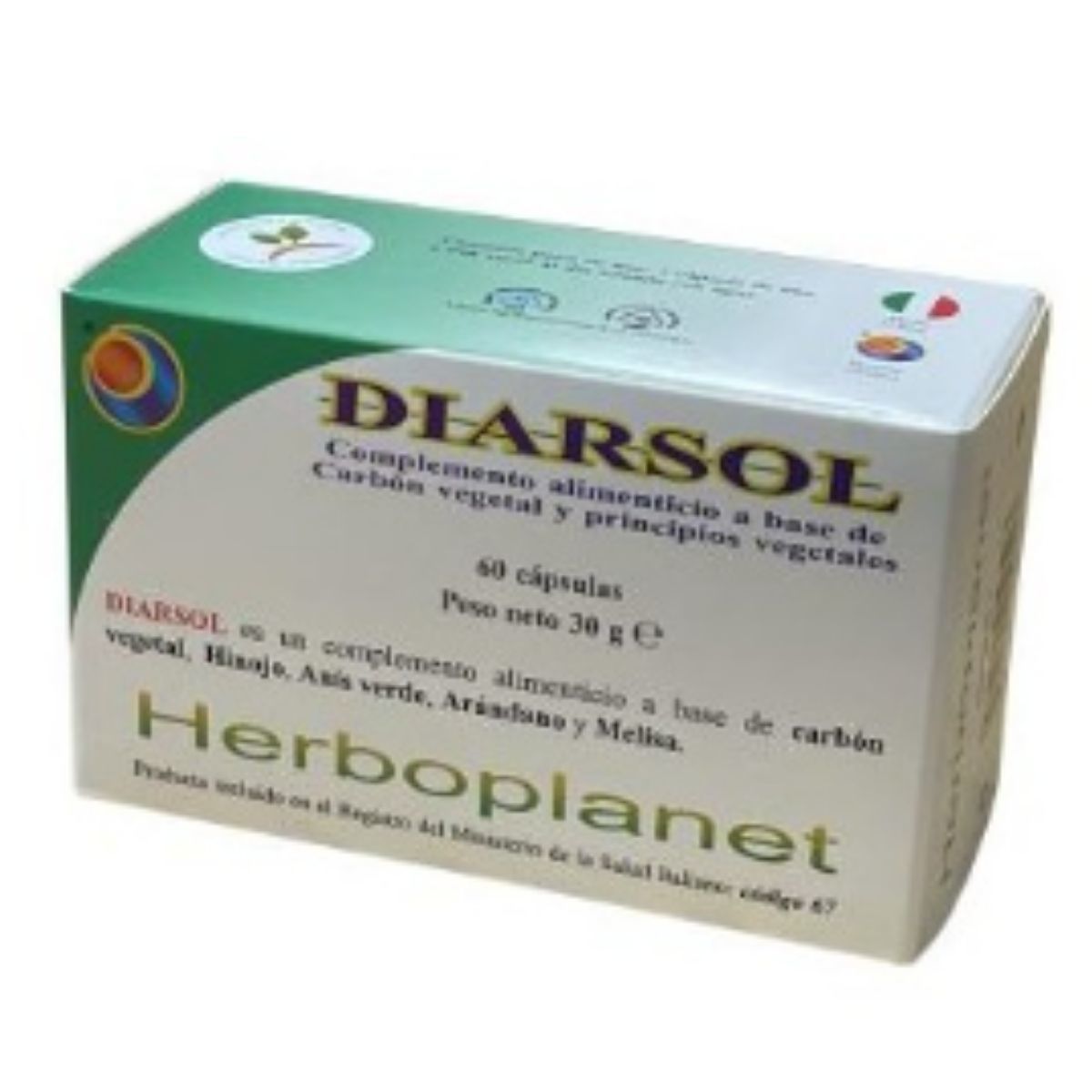 Diarsol 60 cápsulas Herboplanet