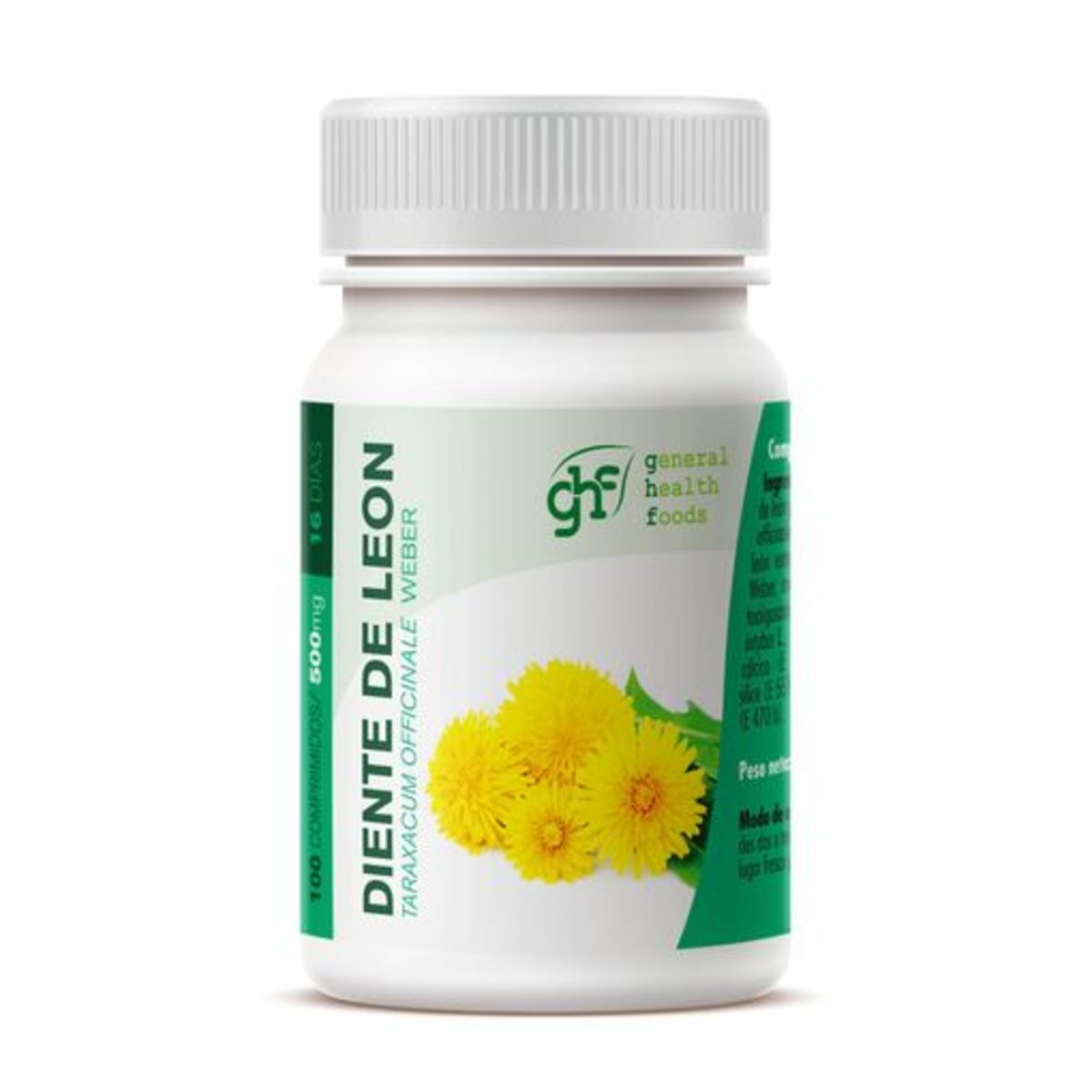 Diente de León 500 mg 100 Compgeneral Health Foods