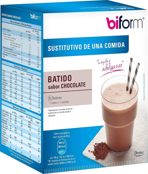 Dietisa Biform Smoothie au chocolat 5 Sachets