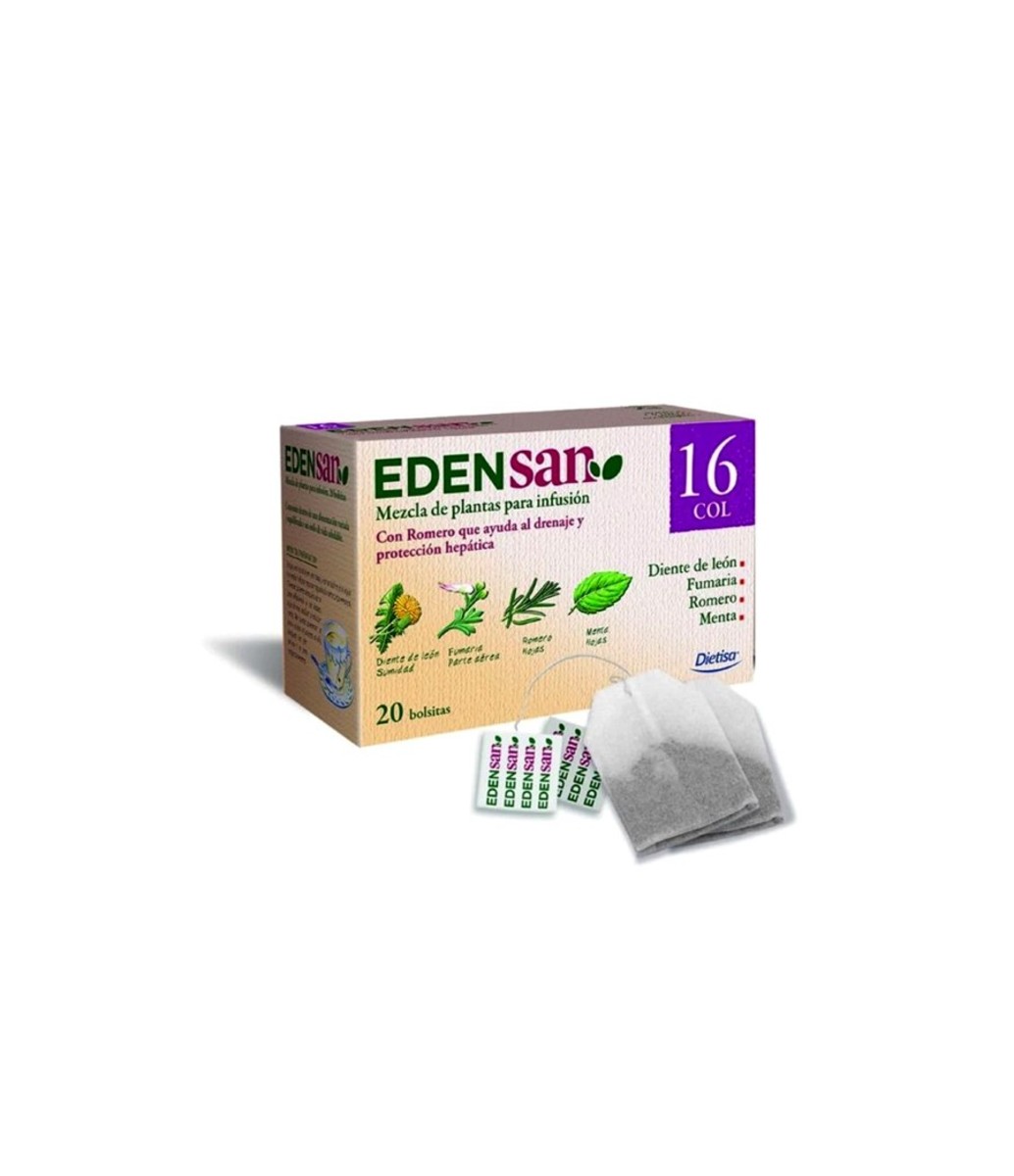 Dietisa Edensan 16 filtros 20 unidades