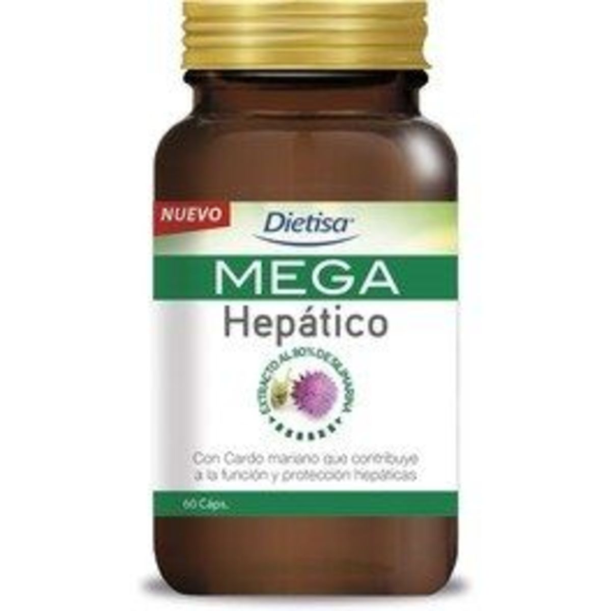 Dietisa Mega Hepático 60 Cápsulas