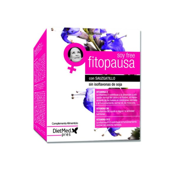 Dietmed Fitopausa Soy Free 60 cápsulas