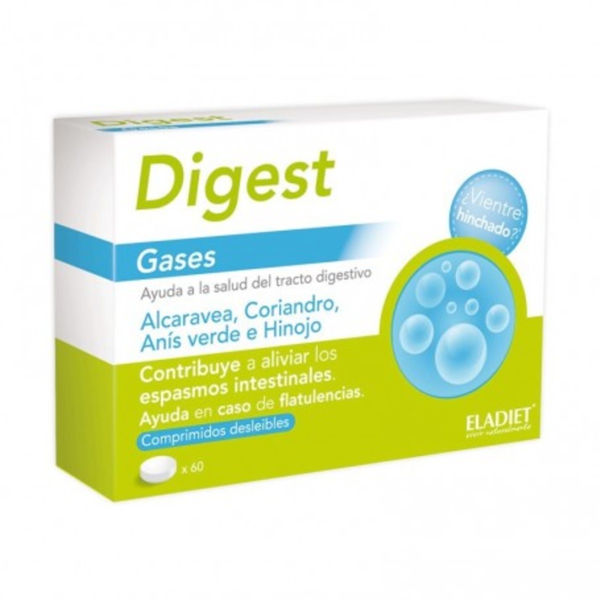 Digest Gases 60 Comprimidos Eladiet