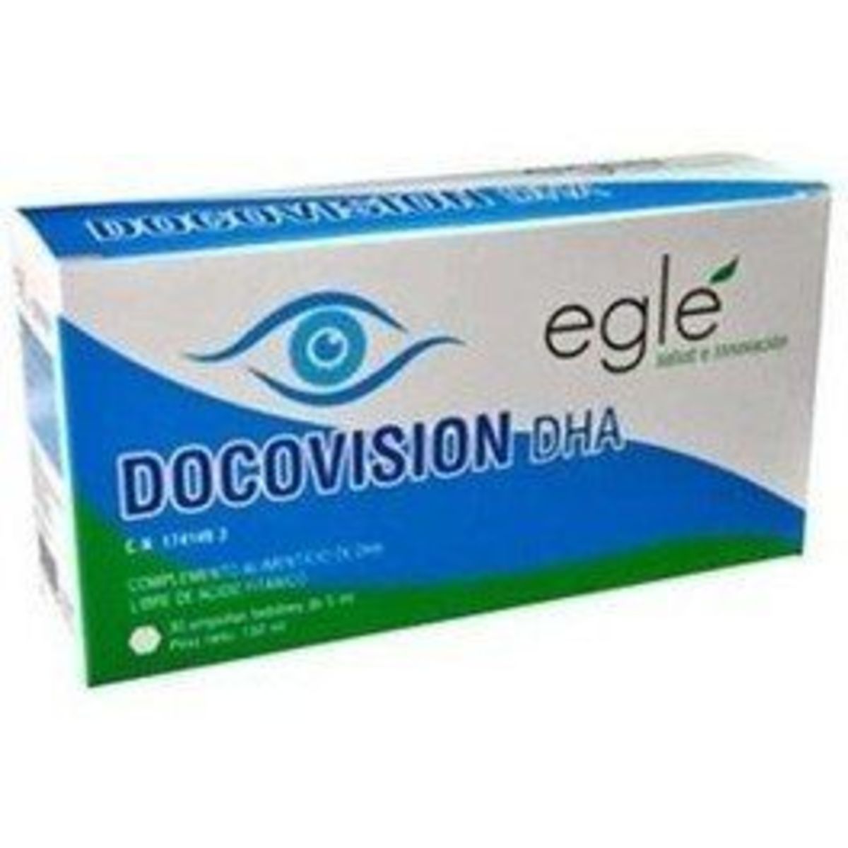 Docovision DHA + Astaxantina 30 ampollas eglé