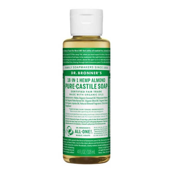 Dr Bronner Jabón Castilla Almendras – 475ml