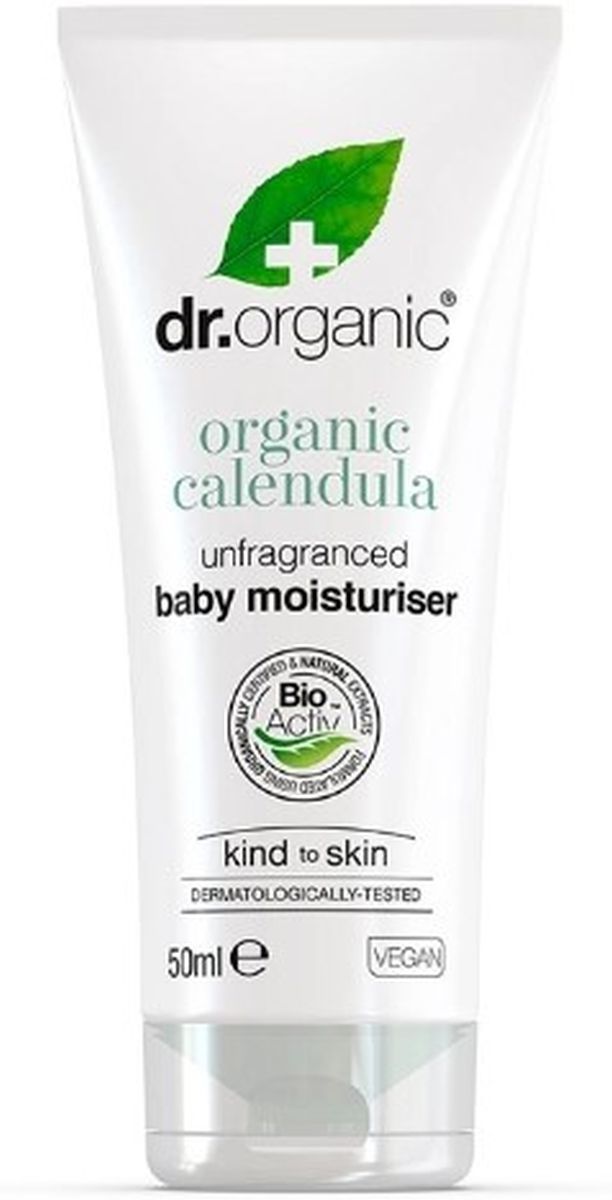 Dr. Organic Crema hidratante para bebés de Caléndula – 50ml