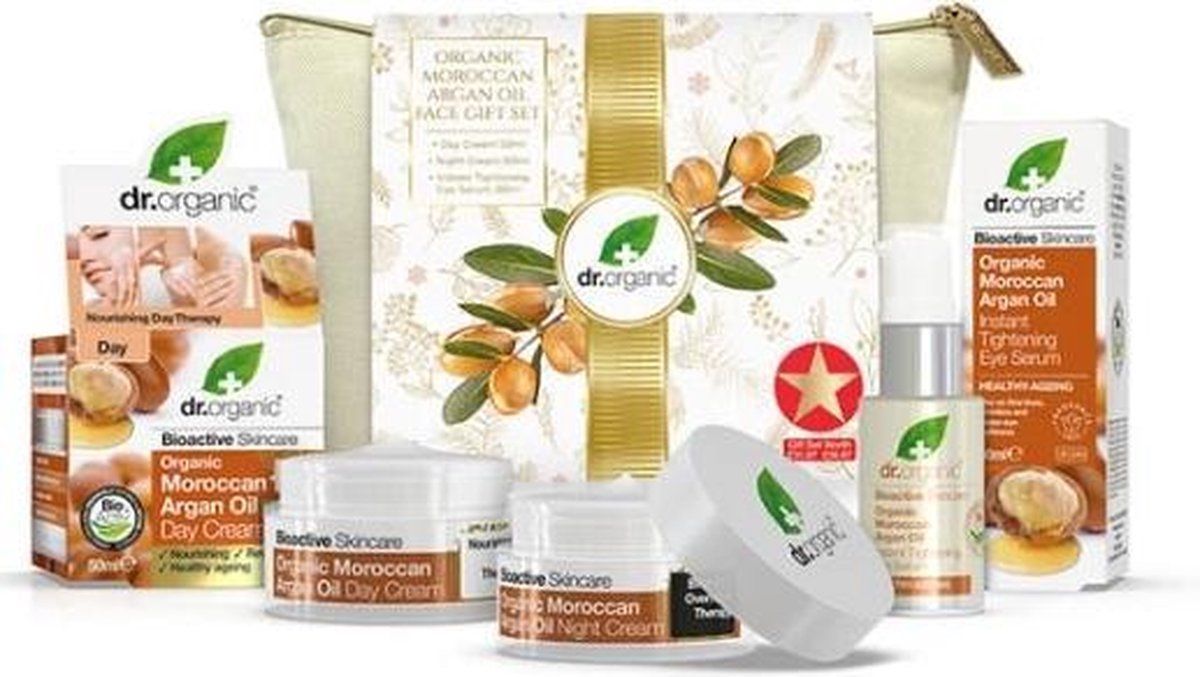 Dr. Organic Moroccan Argan Oil Face Gift Set