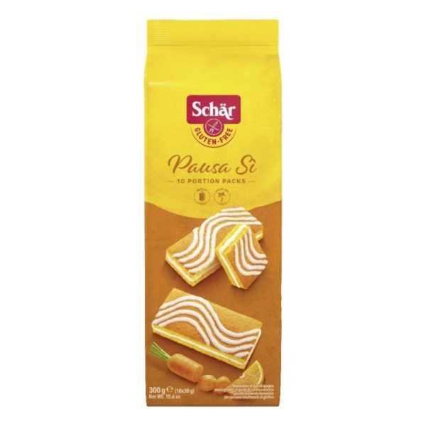 Dr. Schar Pausa SI Biscotti arancione e carota senza glutine – 300g