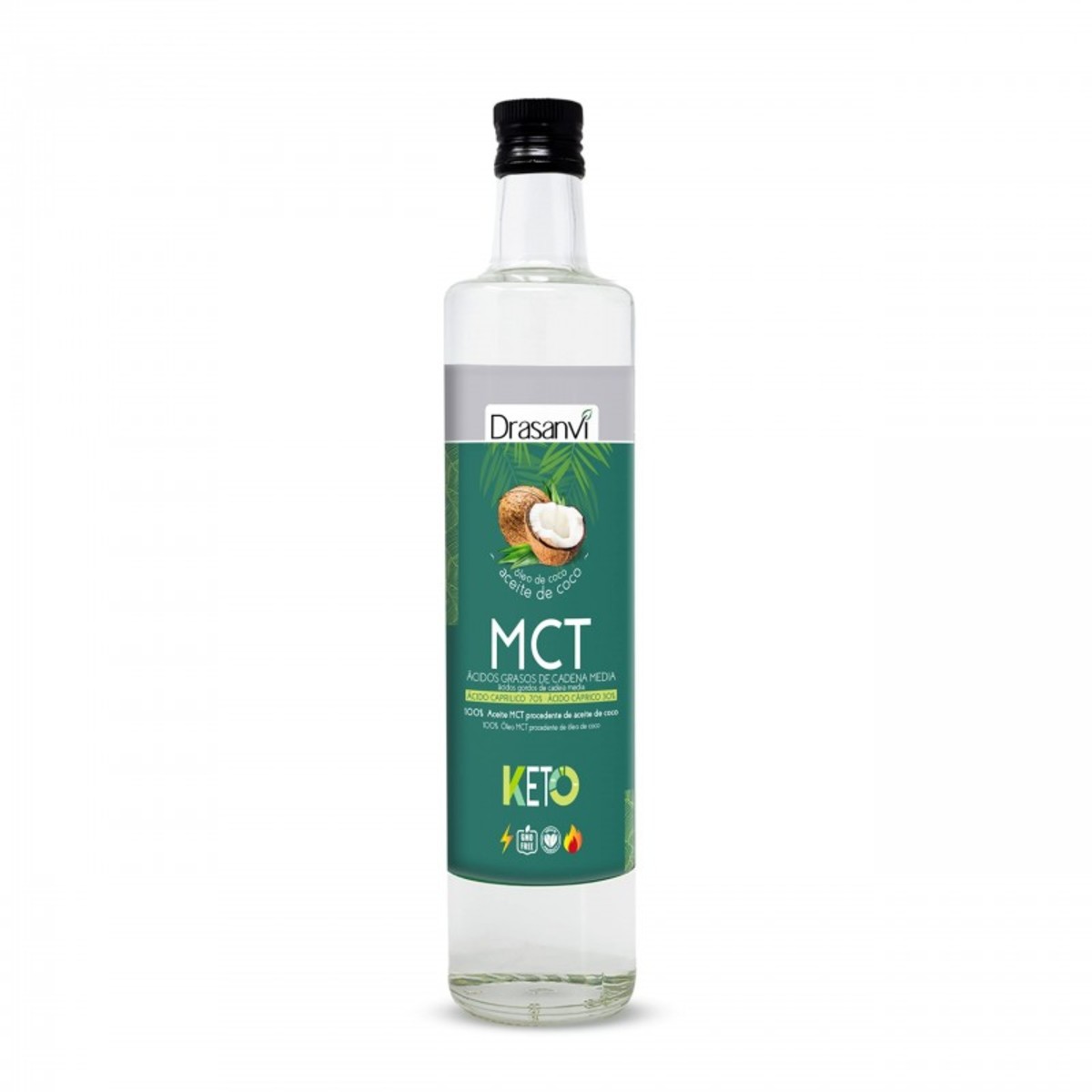 Drasanvi Aceite MCT Coco – 500ml