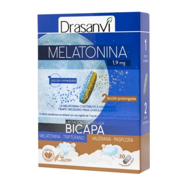 Drasanvi Melatonina Bicapa Retard 30 comprimidos