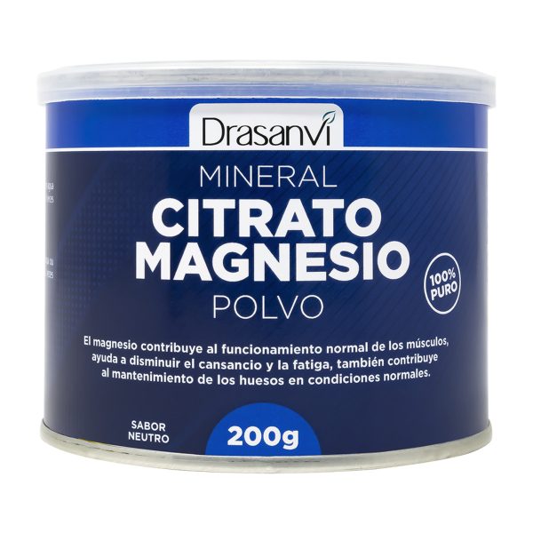 Drasanvi Mineralcitrat Magnesium Pulver – 200g