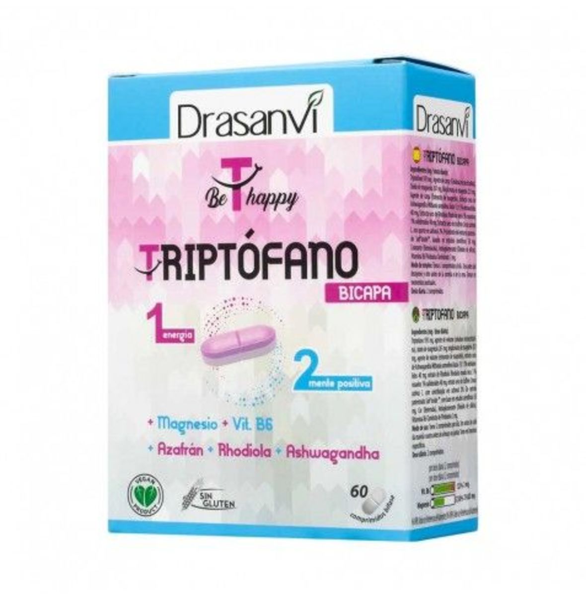 Drasanvi Triptófano Bicapa 60 comprimidos