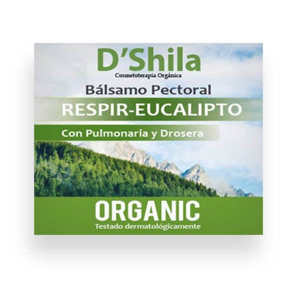 Dshila Bálsamo Peitoral Respir Eucalip – 50ml