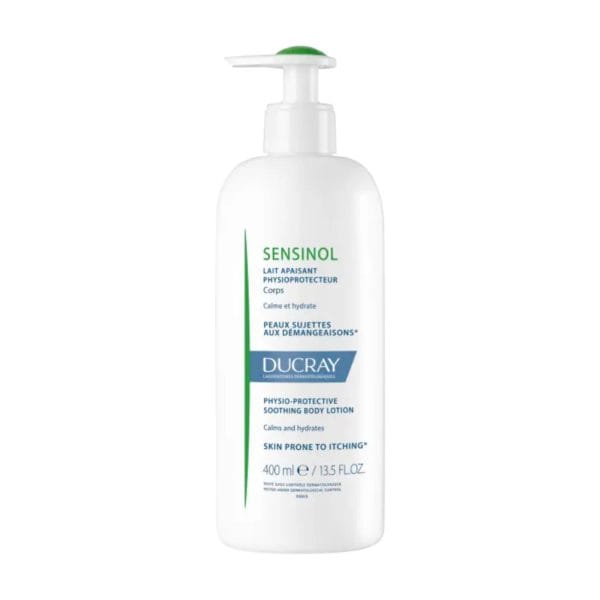 Ducray Aderma Sensinol Beruhigende physioprotektive Körperlotion – 400ml