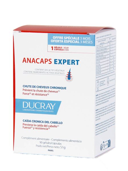 Ducray anacaps expert 90 cápsulas