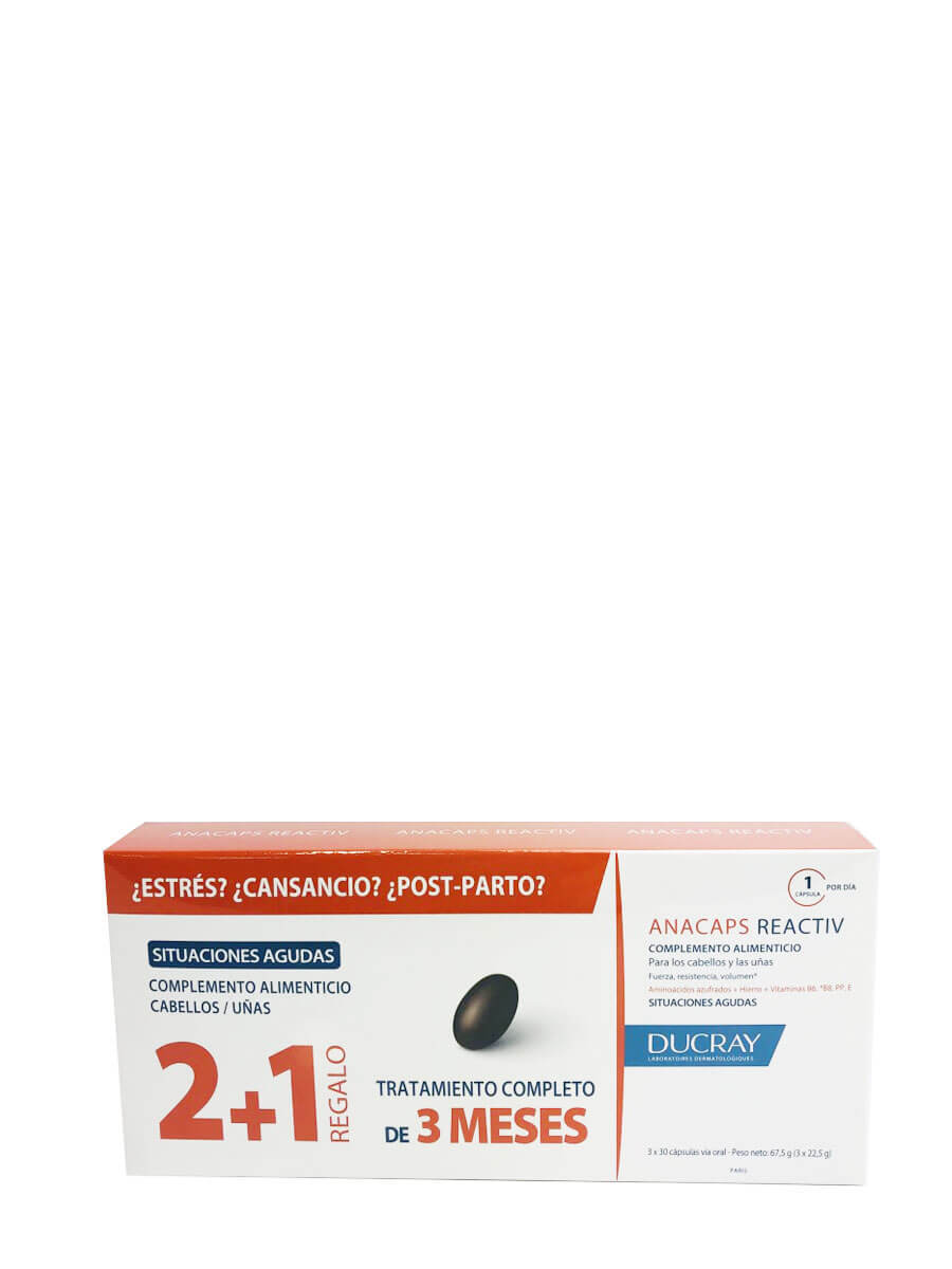 Ducray Anacaps Reactiv 3X30 Cápsulas