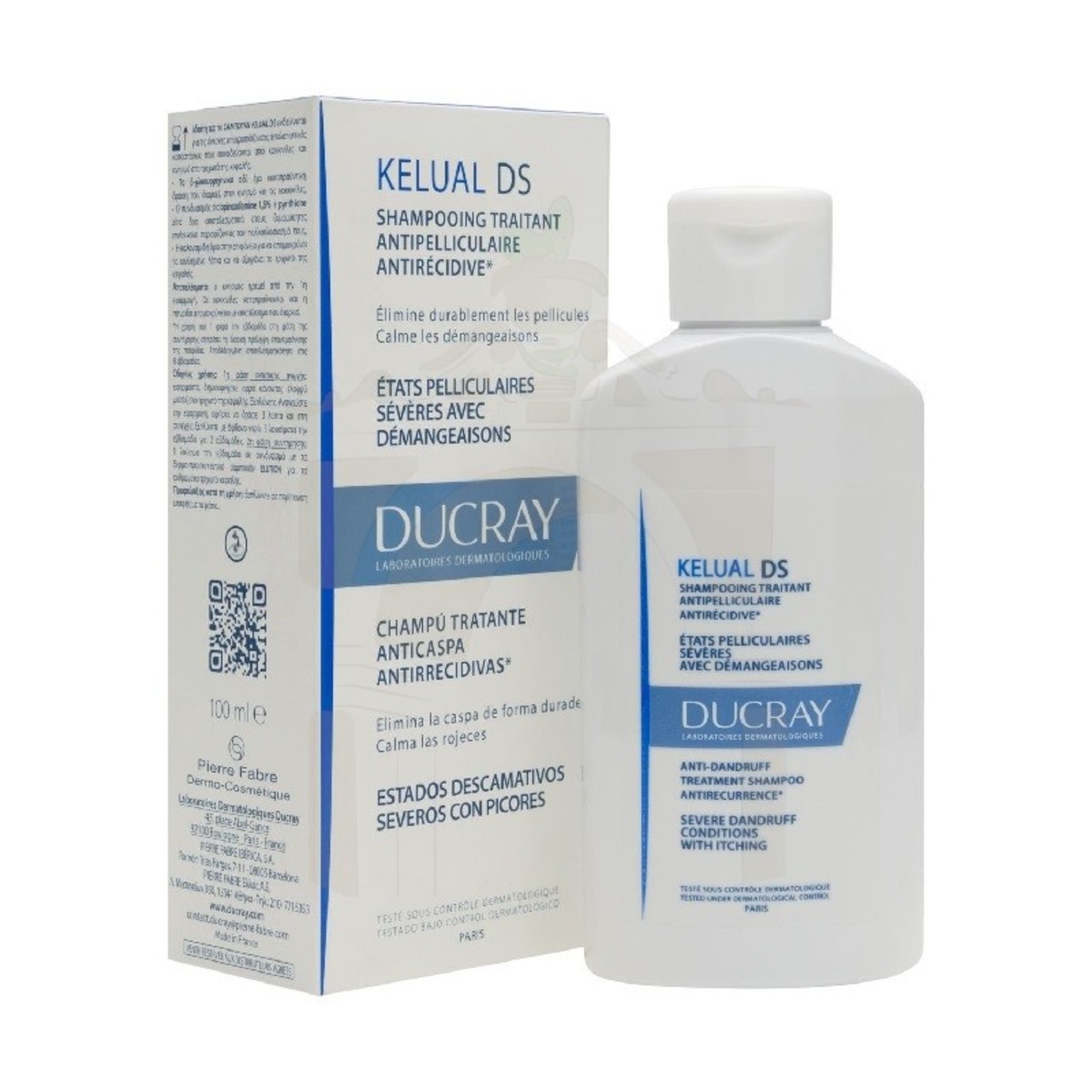 Ducray kelual DS champú anticaspa antipicor 100 ml