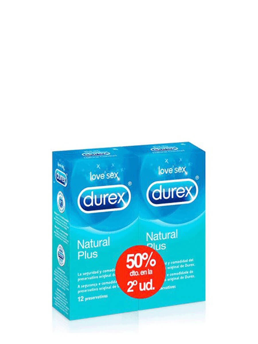 Durex Natural Plus Preservativos 24 unidades
