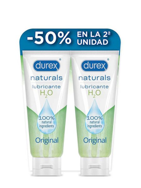 Durex naturals h2o doppelgel intim 2x100ml