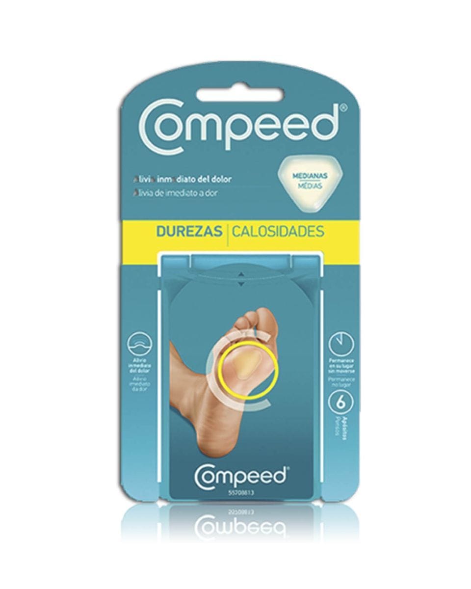 Durezas Medianas  6 Apósitos  – Compeed