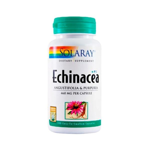 Echinacea (Angustifolia e Purpurea) 460 mg 100 Capsule Solaray