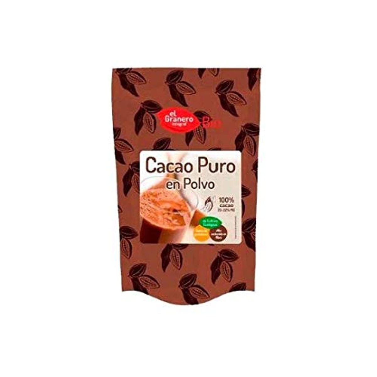El Granero Integral Cacao en Polvo Bio 20-22% Materia Grasa – 350g