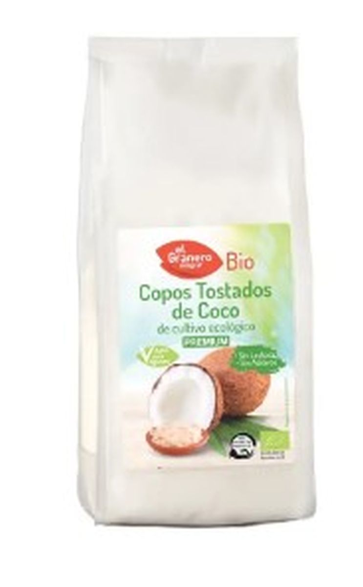 El Granero Integral Copos tostados de Coco Bio ramos – 300g