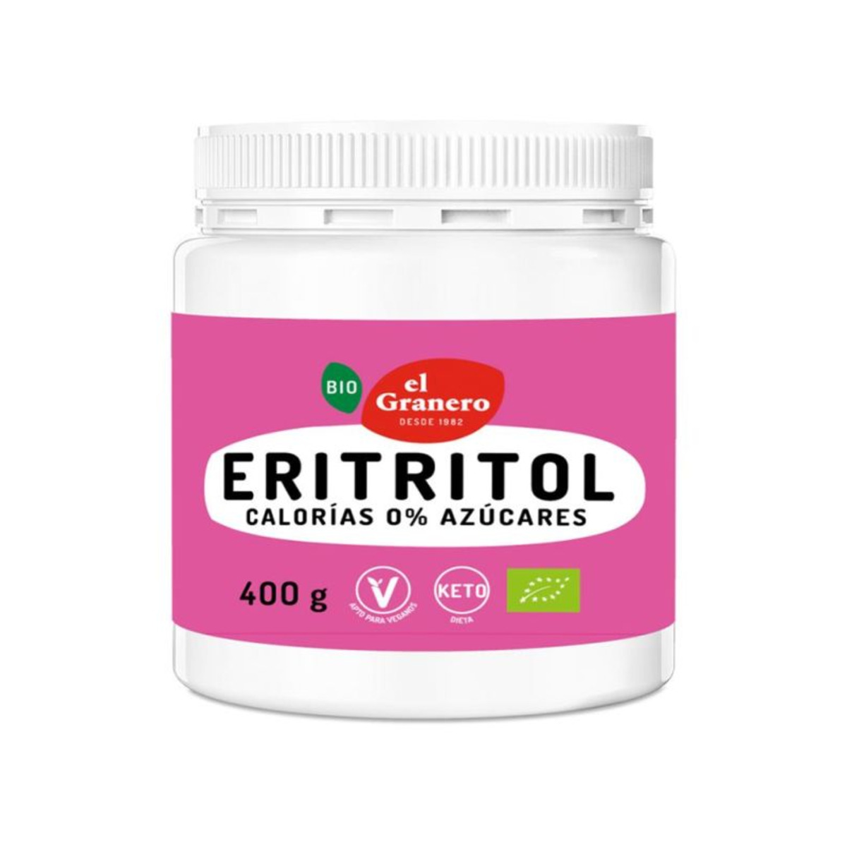 El Granero Integral Eritritol Bio – 400g