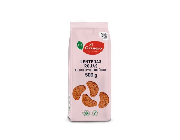 Il Granero Integrale Lenticchie rosse Bio rami – 500g