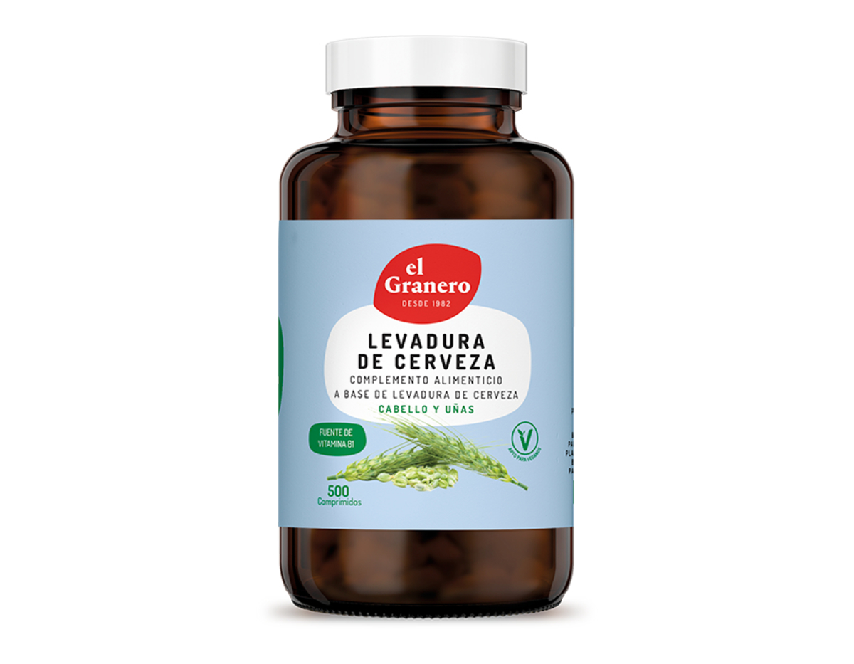 El Granero Levadura de Cerveza 500 Comprimidos 400 mg