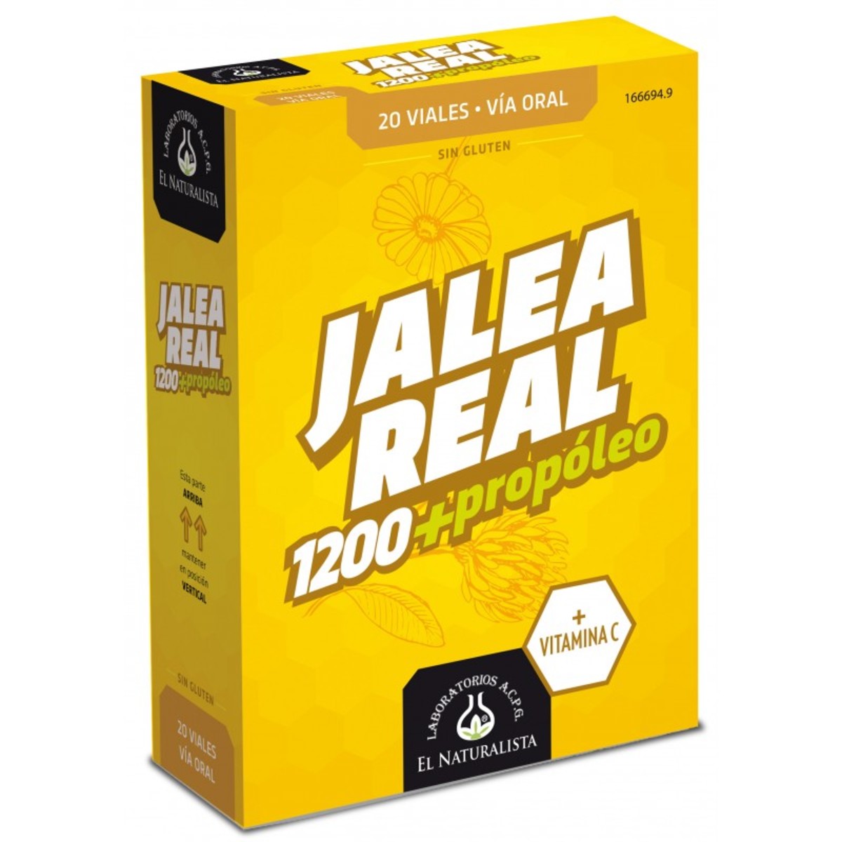 El Naturalista Jalea Real + Propoleo 20 Viais