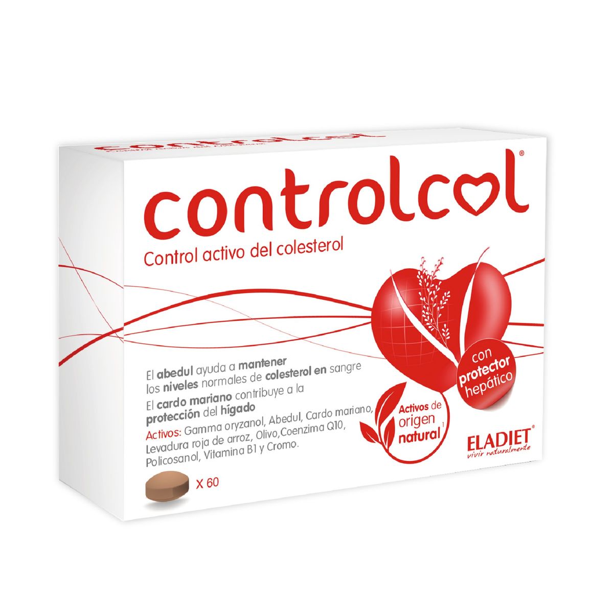 Eladiet Control Colonia 60 comprimidos