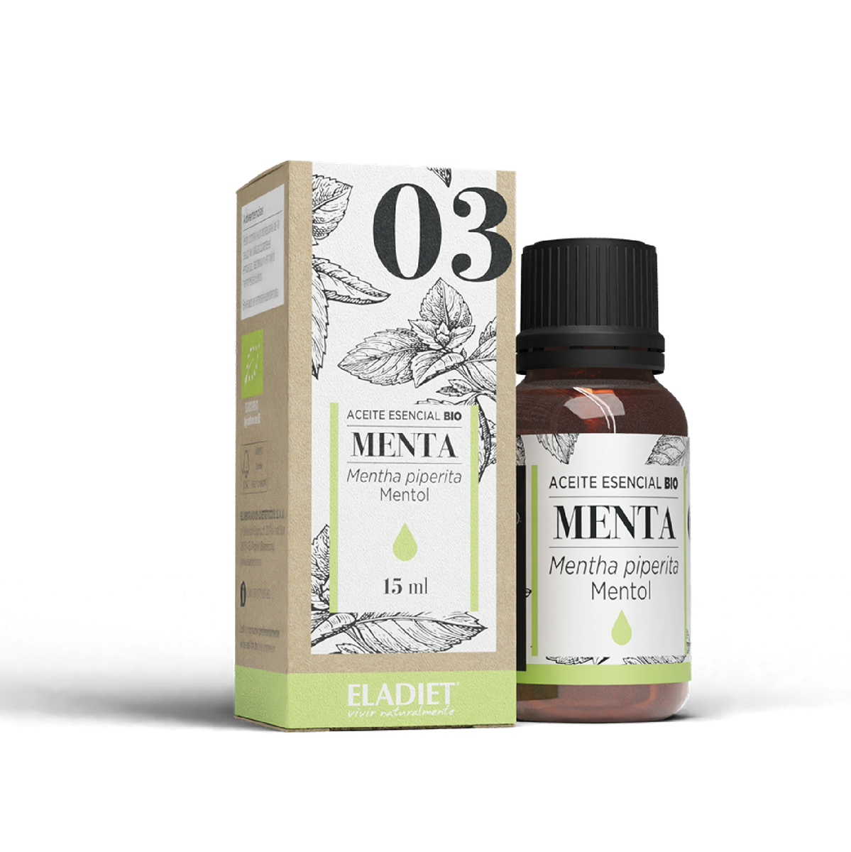 Eladiet Esencia Menta Piperita – 15ml