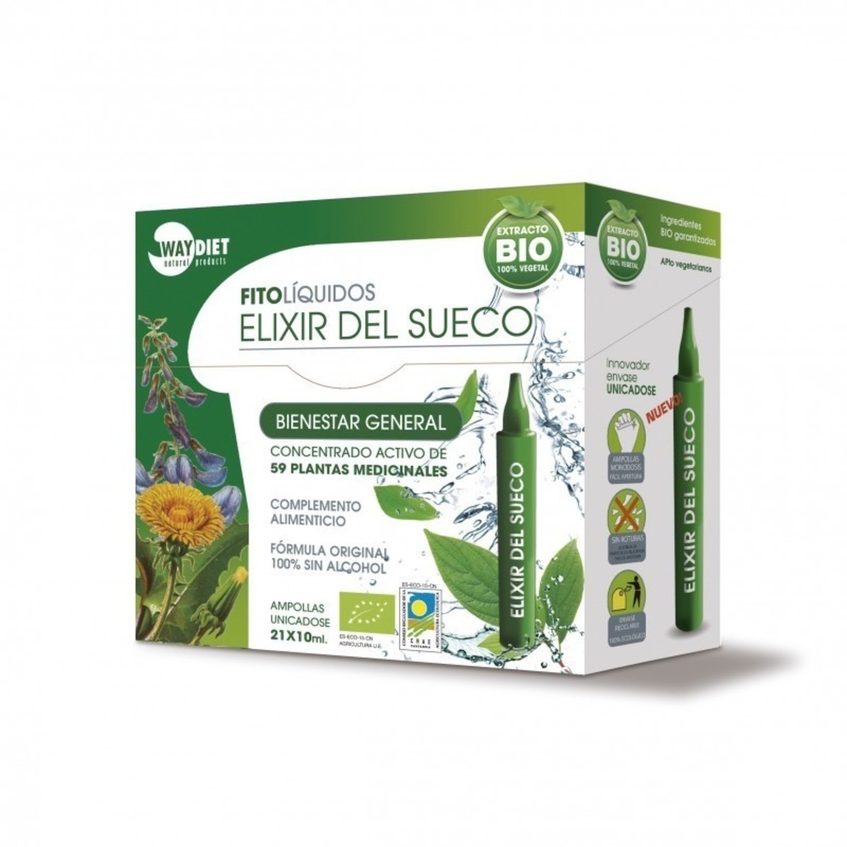 Elixir Del Sueco 20 Perlas Bio Waydiet