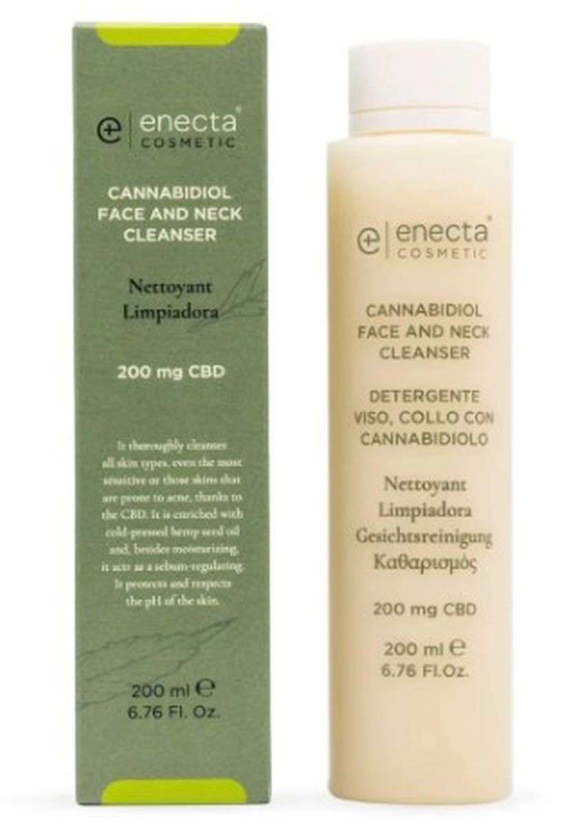 Enecta Limpiador facial 200 Mg CBD – 200ml