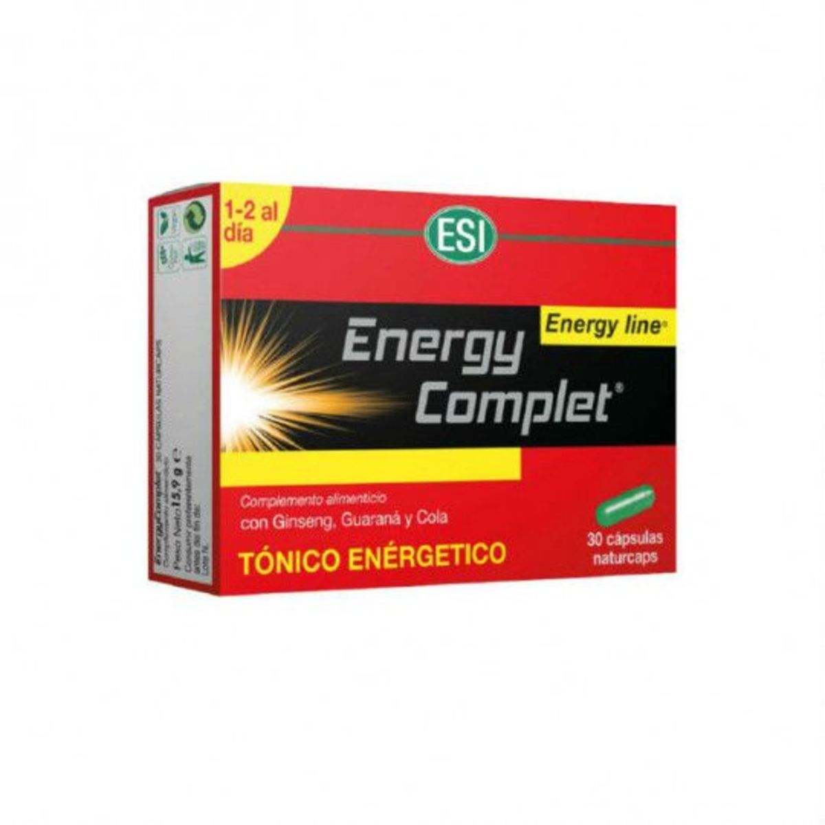 Energy Complet 30 cápsulas naturcaps – ESI