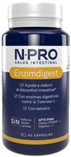 Enzimtolerance 60 cápsulas Npro