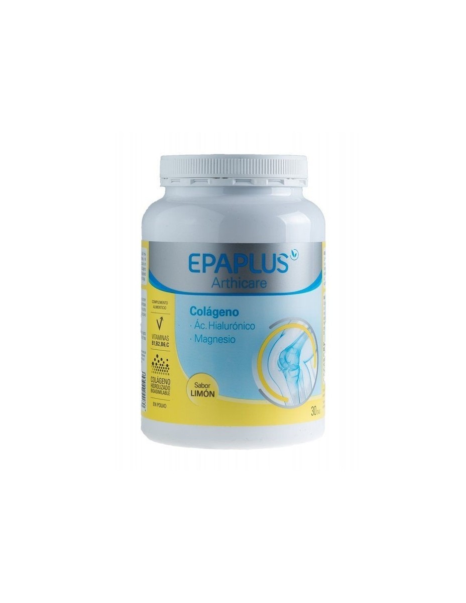 Epaplus colágeno + ácido hialurónico + magnesio 332 g sabor limón