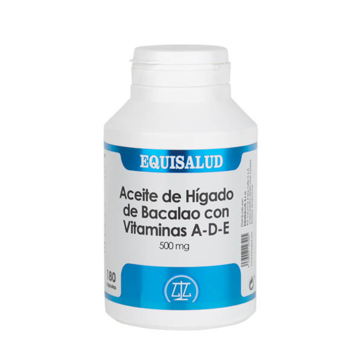 Equisalud Aceite de Hígado de Bacalao Con Vitaminas A,D y E 180 perlas