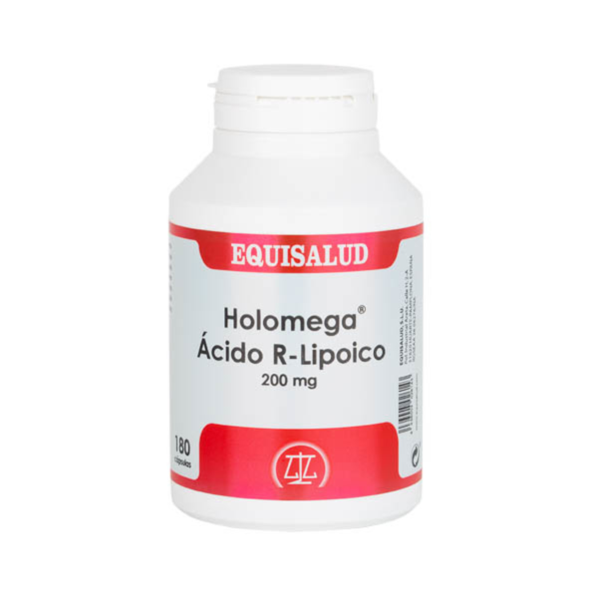 Equisalud Holomega Ácido R-Lipoico 180 cápsulas