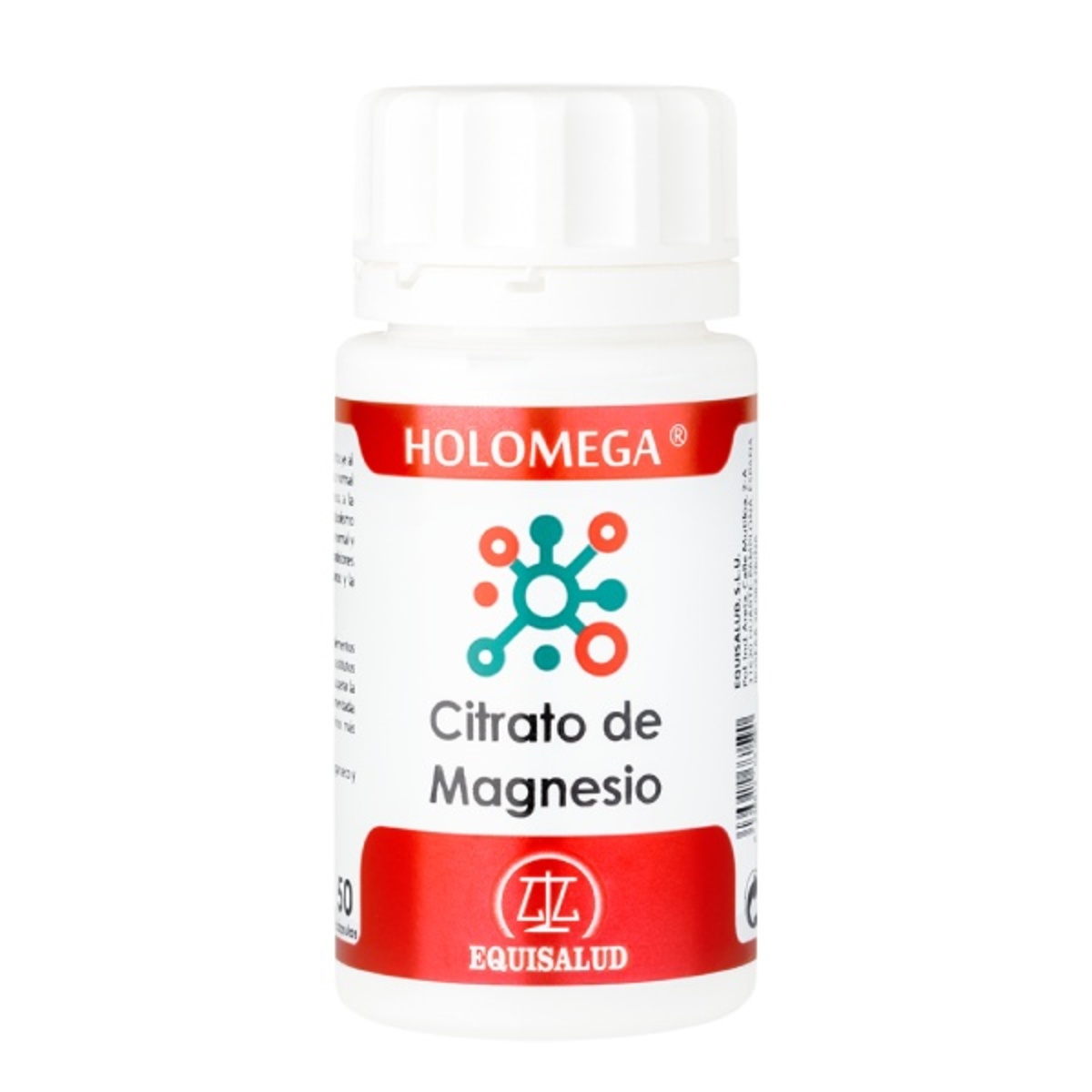 Equisalud Holomega Citrato de Magnesio 50 cápsulas