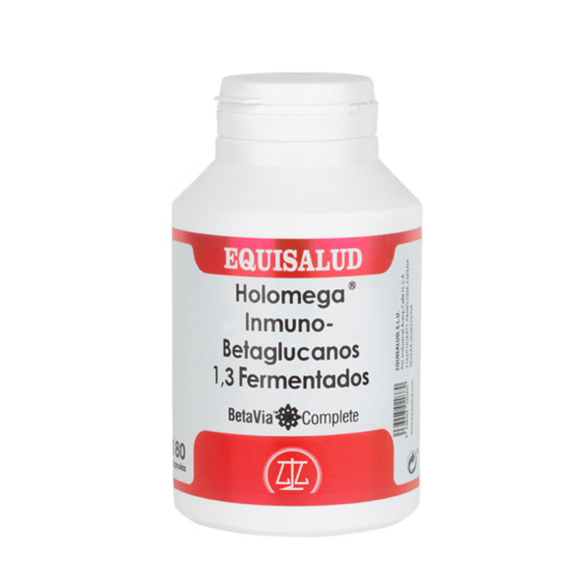 Equisalud Holomega Inmuno-Betaglucanos 1,3 Fermentados 180 cápsulas