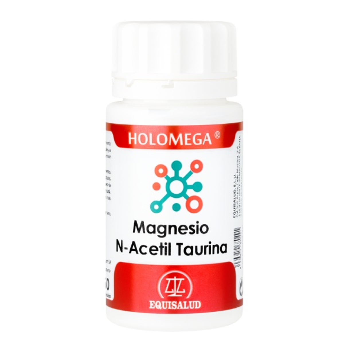 Equisalud Holomega Magnesio N-Acetil Taurina 50 cápsulas