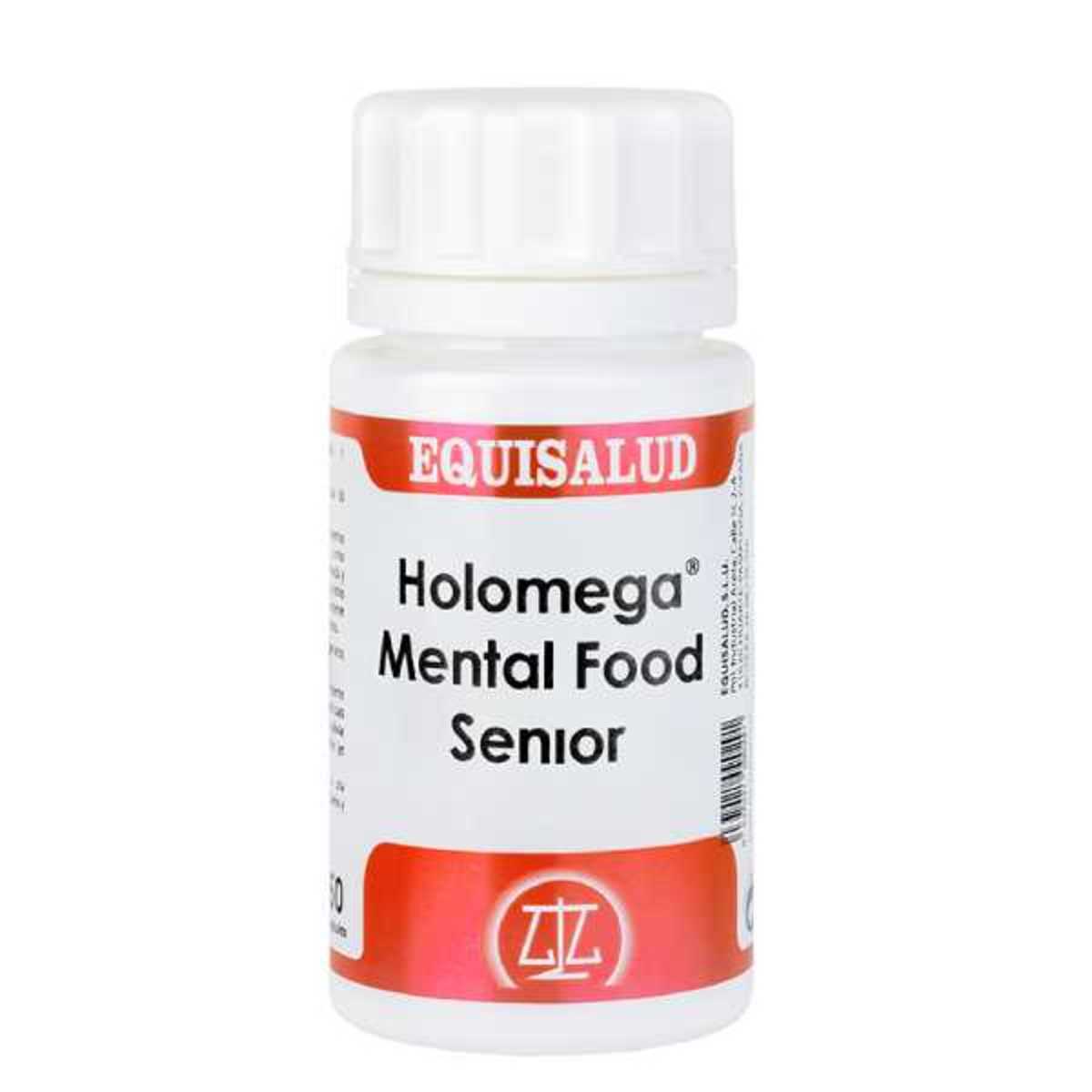 Equisalud Holomega Mental Food Senior 50 cápsulas