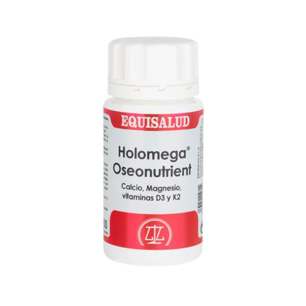Equisalud Holomega Oseonutrient, Calcium und Magnesium mit Vitaminen D3 und K2 50 Kapseln