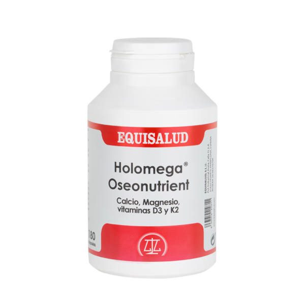 Equisalud Holomega Oseonutrient, Calcium und Magnesium mit Vitaminen D3 und K2 180 Kapseln