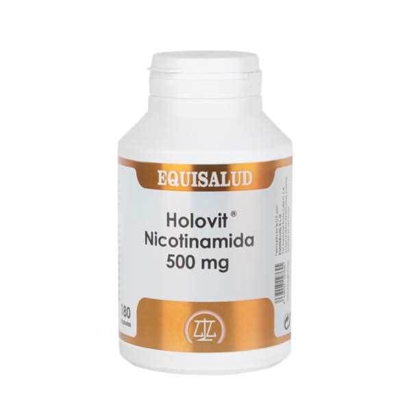 Equisalud Holovit Nicotinamide 500 mg 180 capsules