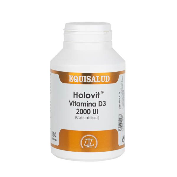 Equisalud Holovit Vitamine D3 2.000 UI 180 capsules