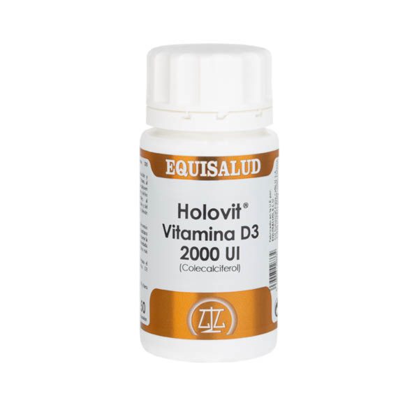 Equisalud Holovit Vitamine D3 2.000 UI 50 capsules