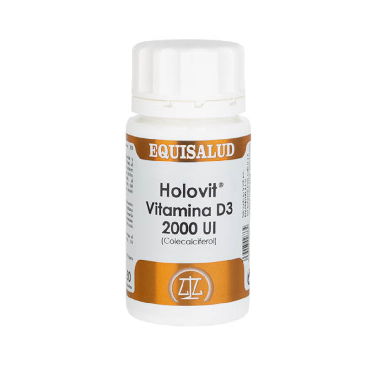 Equisalud Holovit Vitamina D3 2.000 UI 50 cápsulas